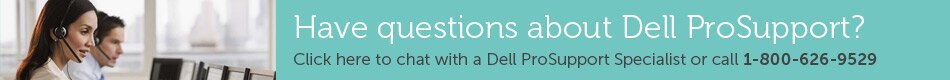 Have questions about Dell ProSupport